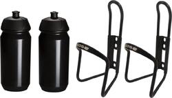 2x Shiva Bidon - 2x Porte-bouteille - Bouteille à boire - Porte-bouteille vélo