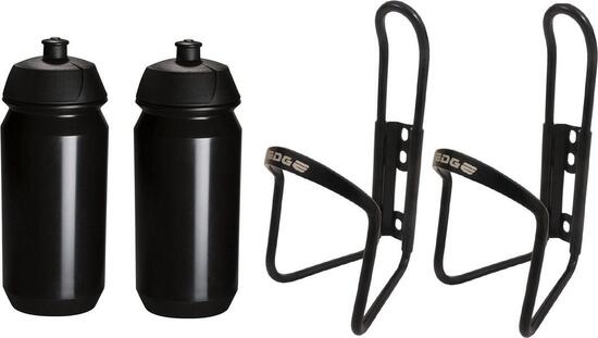 2x Shiva Bidon - 2x Porte-bouteille - Bouteille à boire - Porte-bouteille vélo