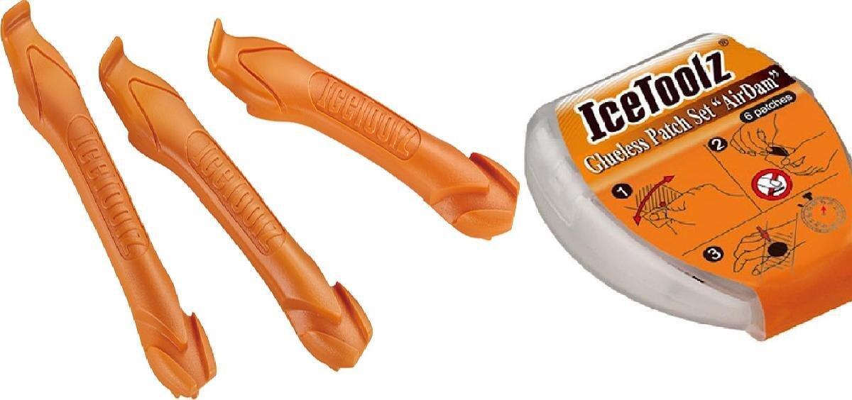 ICETOOLZ Bandenlichters set Fiets - Bandenreparatieset Fiets