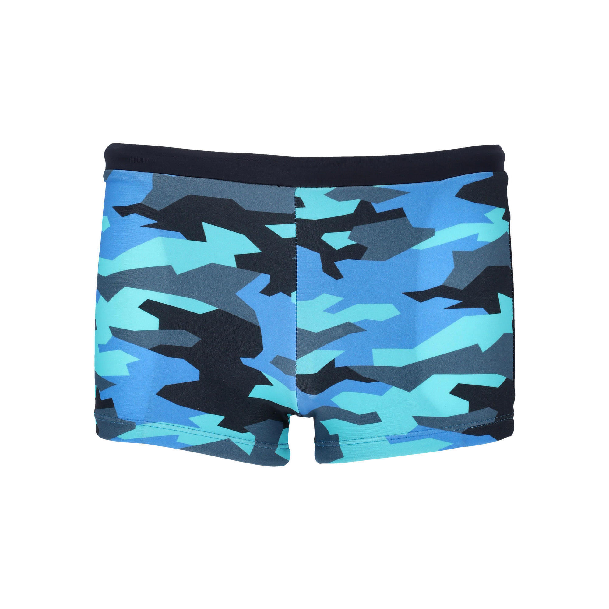Zigzag - Short De Bain Buddy - Slip De Bain - Bleu|multicolore|noir - 116 - Decathlon