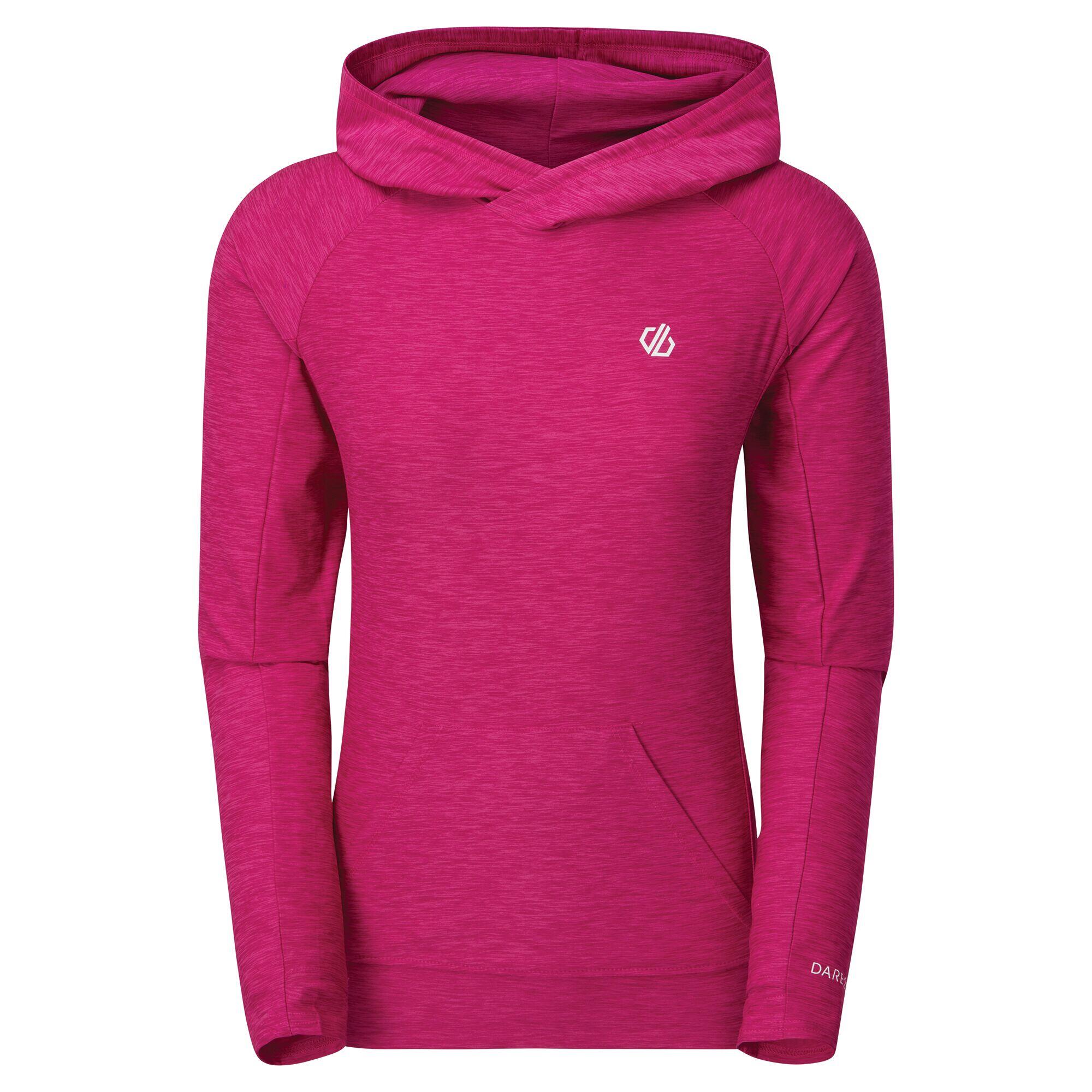 Womens/Ladies Sprint City Lightweight Hoodie (Ebony Grey) 4/5