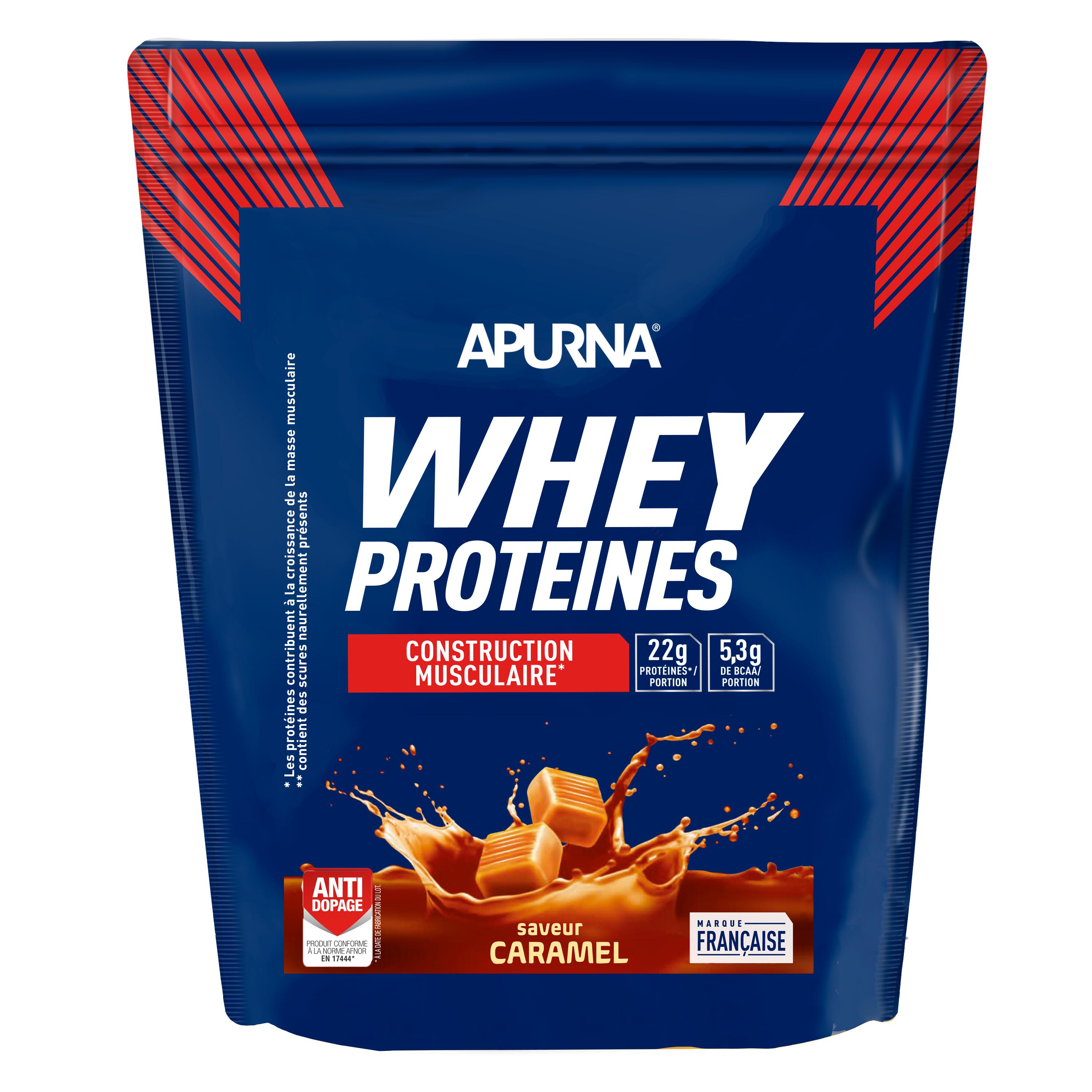 Apurna - Whey Proteines (720g) | Caramel - Whey Protéine - Taille Unique - Decathlon