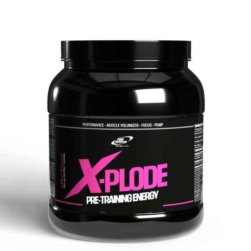 Pre-workout antrenament, X-plode Portocale 840g