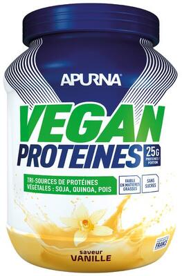 Proteina vegana Apurna Vanille - Pot 600g