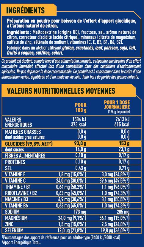 Maltodextrine Citron - Pot 500g 3/5