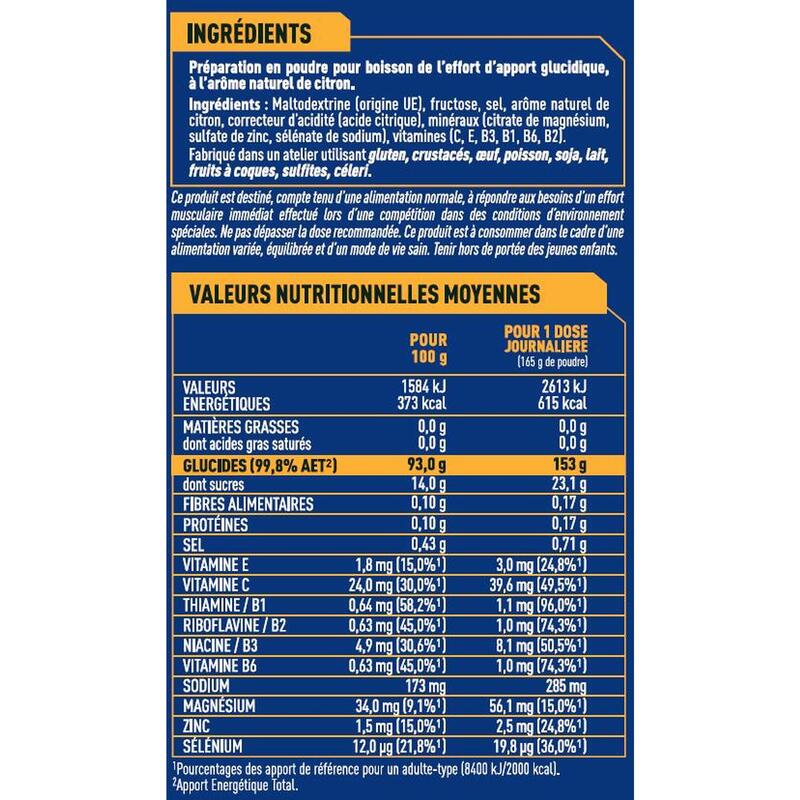 Maltodextrine Citron - Pot 500g