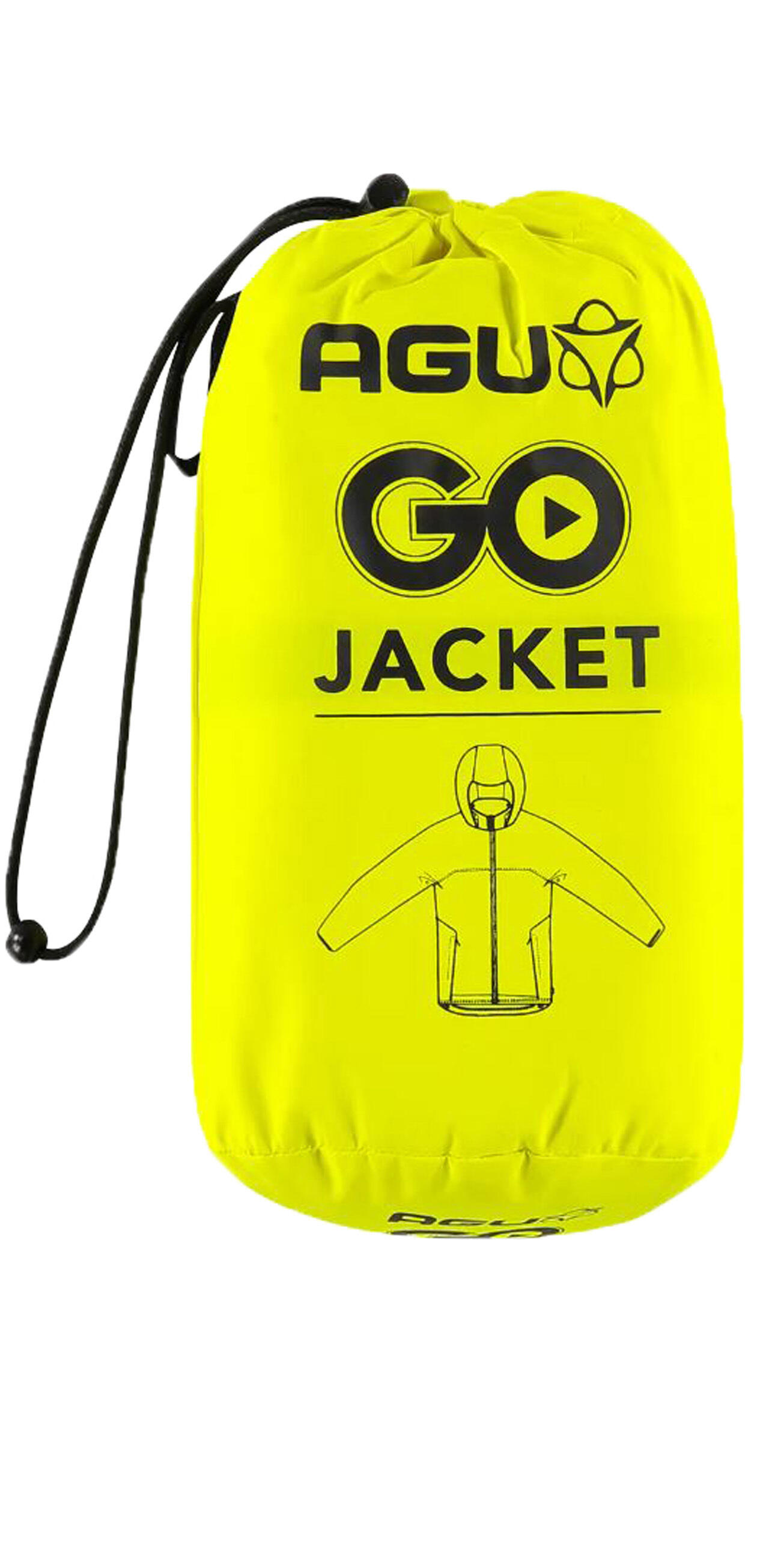 AGU Regenjacke Let`s Go S gelb 4/7