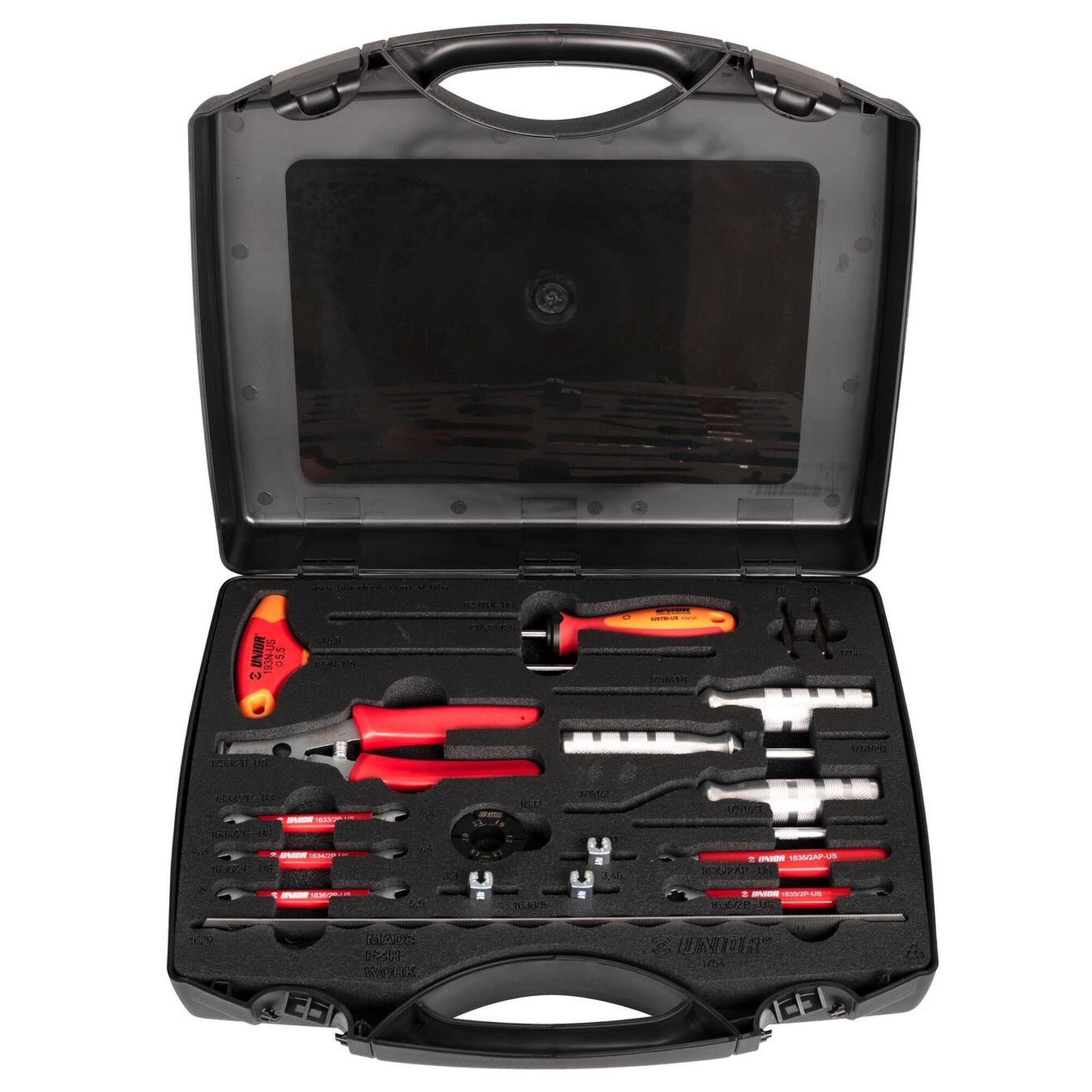 UNIOR Master wielbouwkit - red - 20 pcs