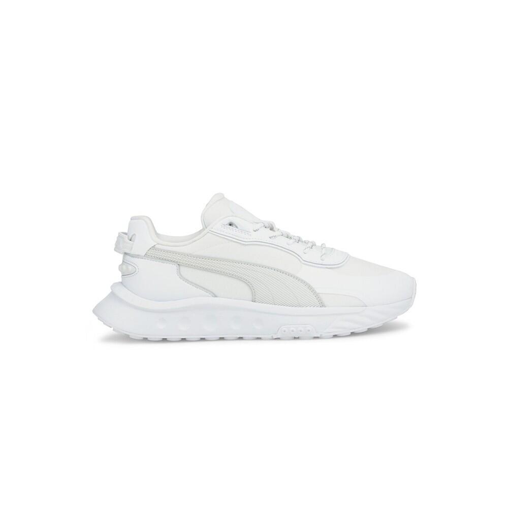 Puma - Wild Rider Nano Ls Chaussures De Running Homme - Baskets - Blanc - Decathlon
