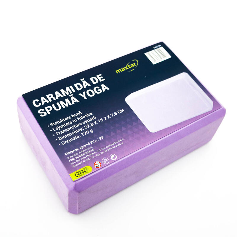 Caramida De Spuma Yoga 22.8X15.2X7.6 Cm N