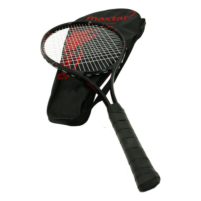 Racheta Tenis Adulti Pro 68x28x2.5 cm aluminiu negru