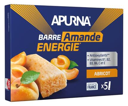 Barre fondante Abricot/Amande - Etui 5x25g