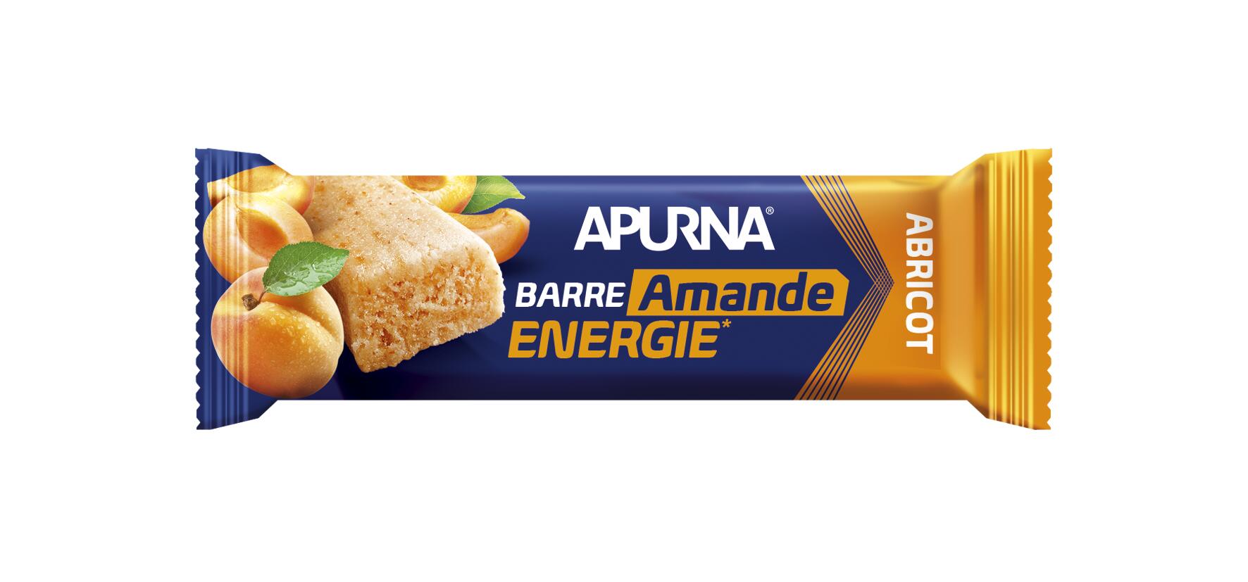 Lot de 5 barres fondantes Apurna Abricot/Amande 2/5