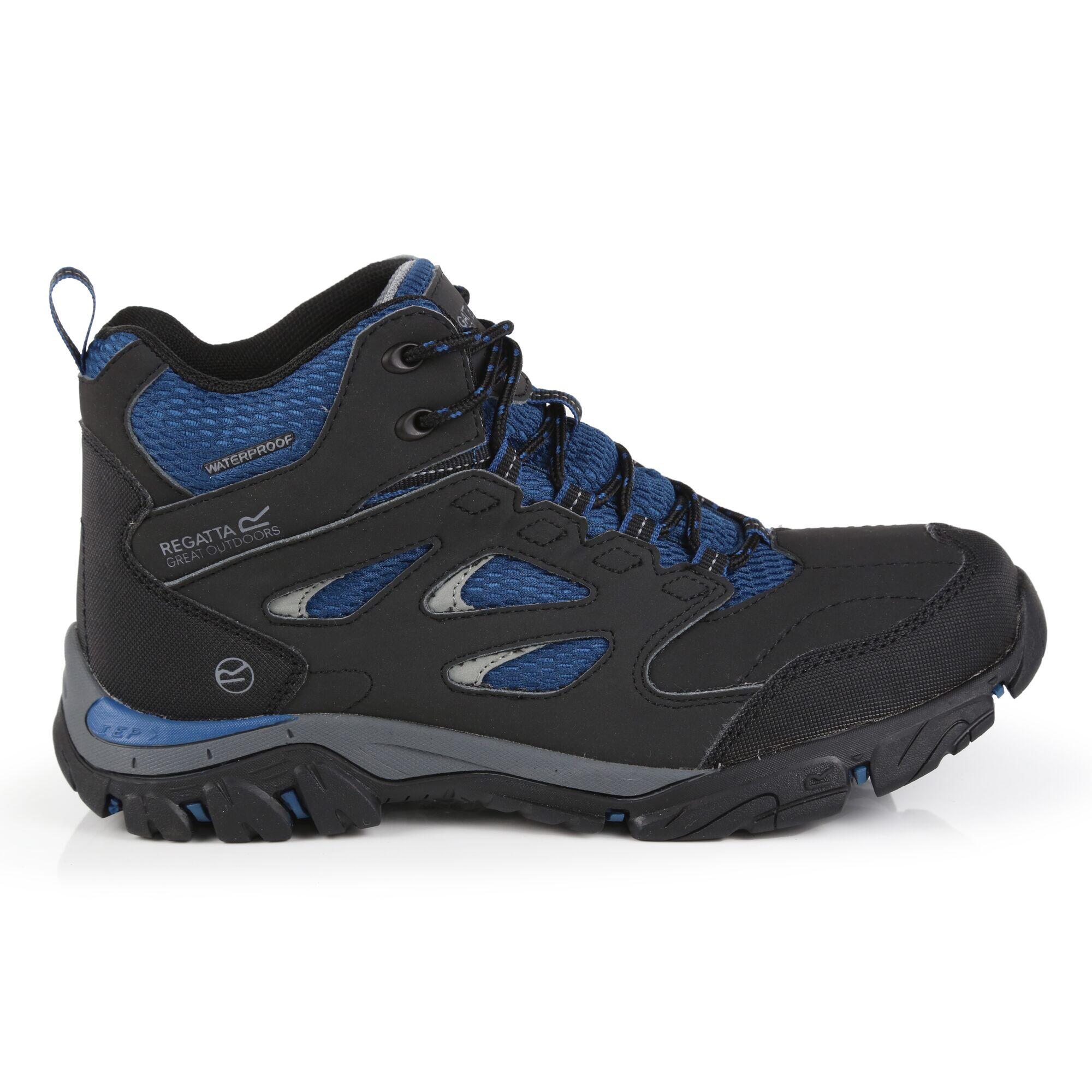 Lady Holcombe IEP Mid Women's Hiking Boots - Ash Grey / Blue 1/5