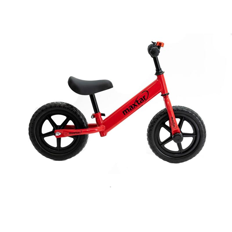 Bicicleta Pedagogica Sebra 58x82x40 cm 2.1 kg 2-6 ani rosu