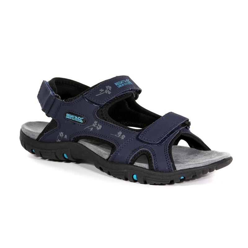 Lady Haris Dames Hiking Sandalen - Blauw