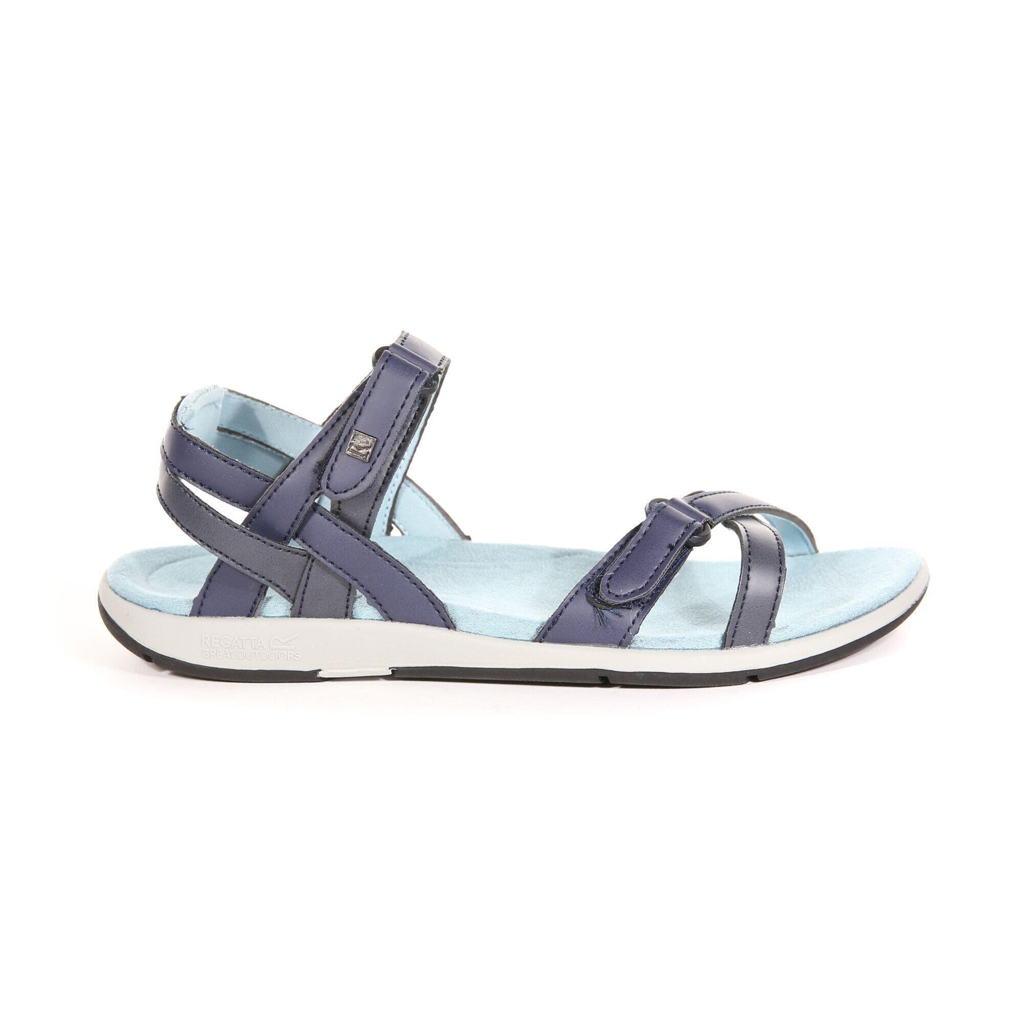 Lady Santa Cruz Women's Walking Strap Sandals - Navy 1/4