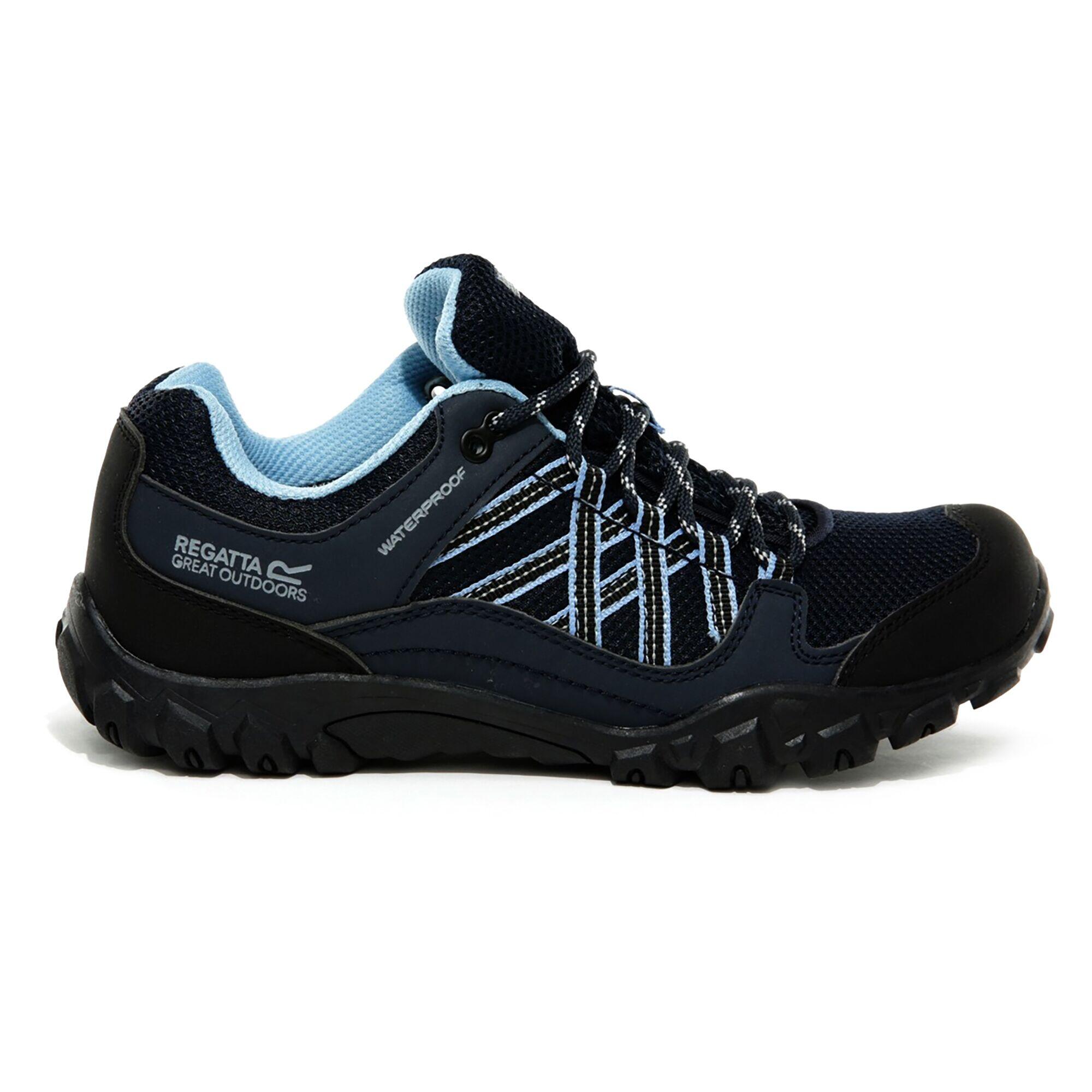REGATTA Womens/Ladies Edgepoint III Walking Shoes (Navy/Blue Skies)