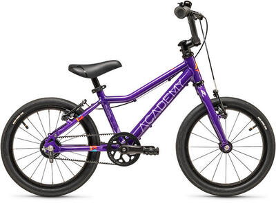Academy grade 3 belt - 16 inch kinderfiets paars
