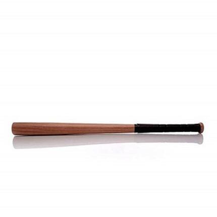 ALL SPORT VINTAGE - Batte De Baseball - Cuir Et Bois massif. Marque Française.