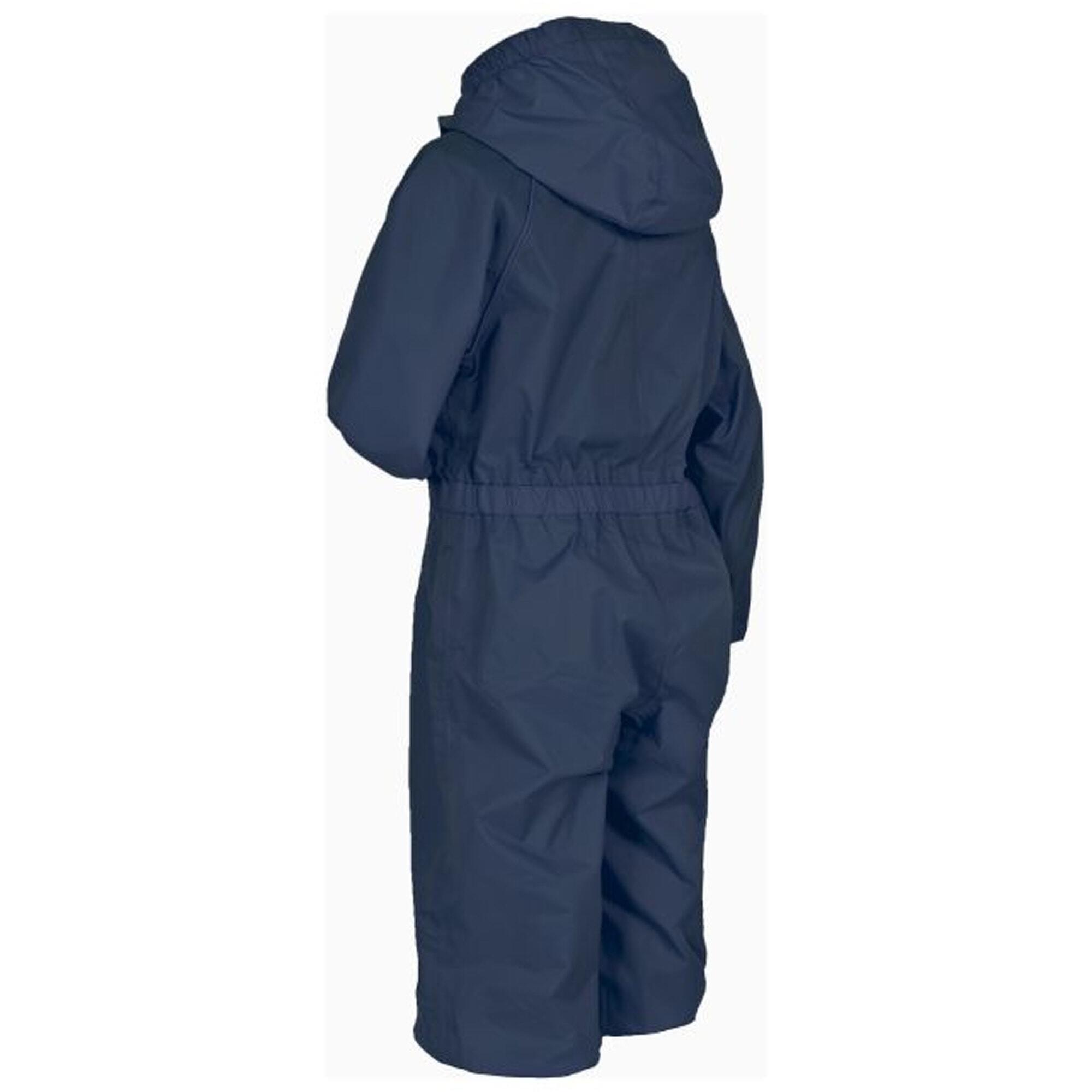Babies Button Tuta Intera Impermeabile Bimbi Neonati Blu navy