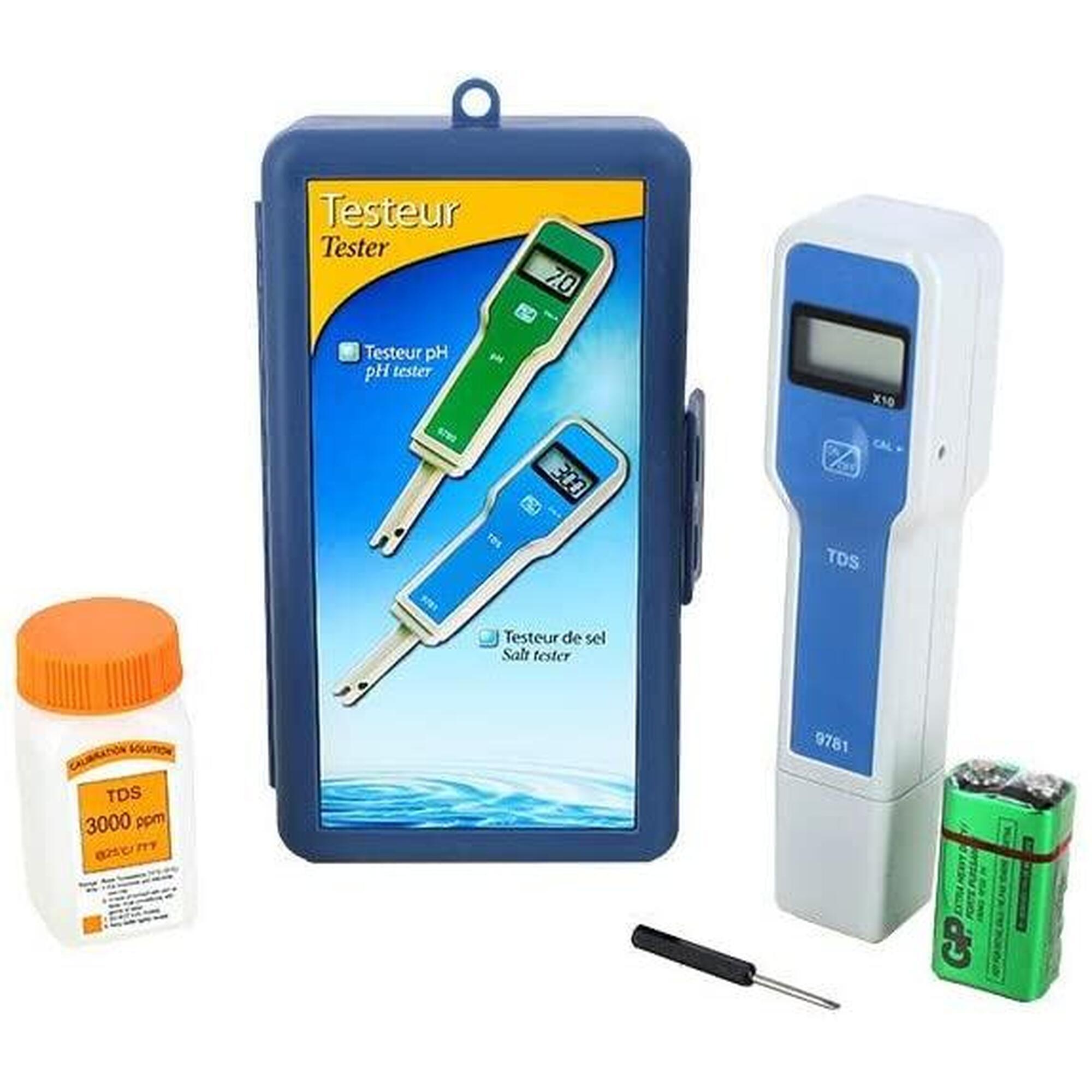 Monarch - Testeur Electronique De Sel 9781 - Kit D'Entretien Piscine - Blanc|bleu - Taille Unique - Decathlon