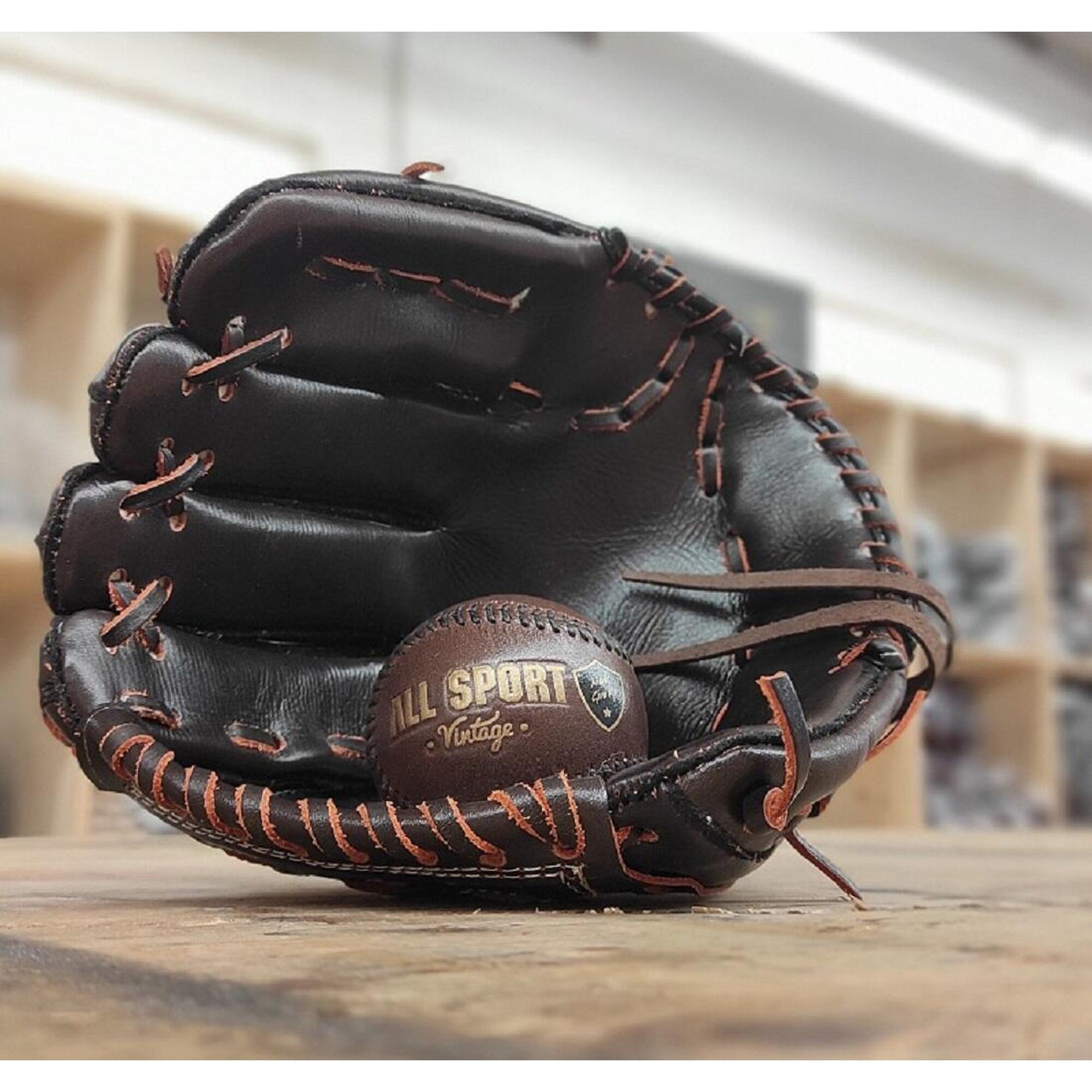 All Sport Vintage - All Sport Vintage - Gant De Baseball - Marron - Cuir. Marque Française. - Gant De Baseball - Marron - Adulte - Decathlon