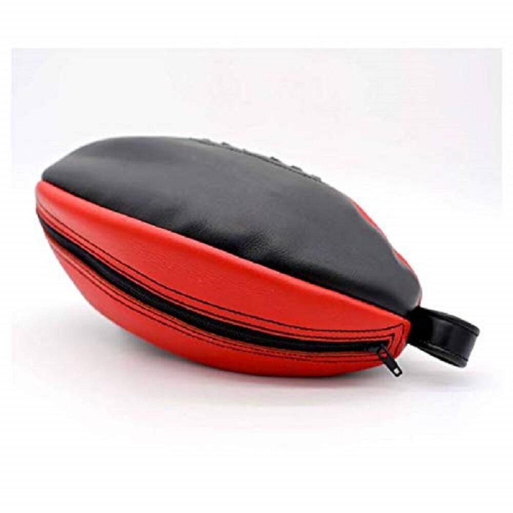 ALL SPORT VINTAGE-Trousse De Toilette Rugby - Rouge et Noire. Marque Française. 2/2