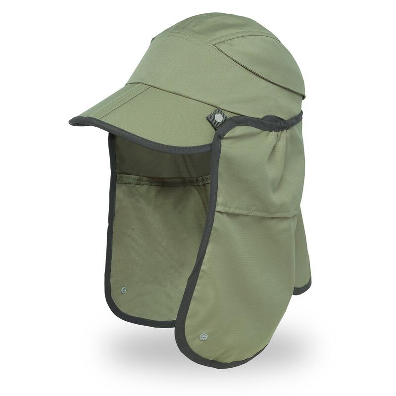 Gorra Protección Solar UPF50+ - Sun Guide - Verde Camuflaje