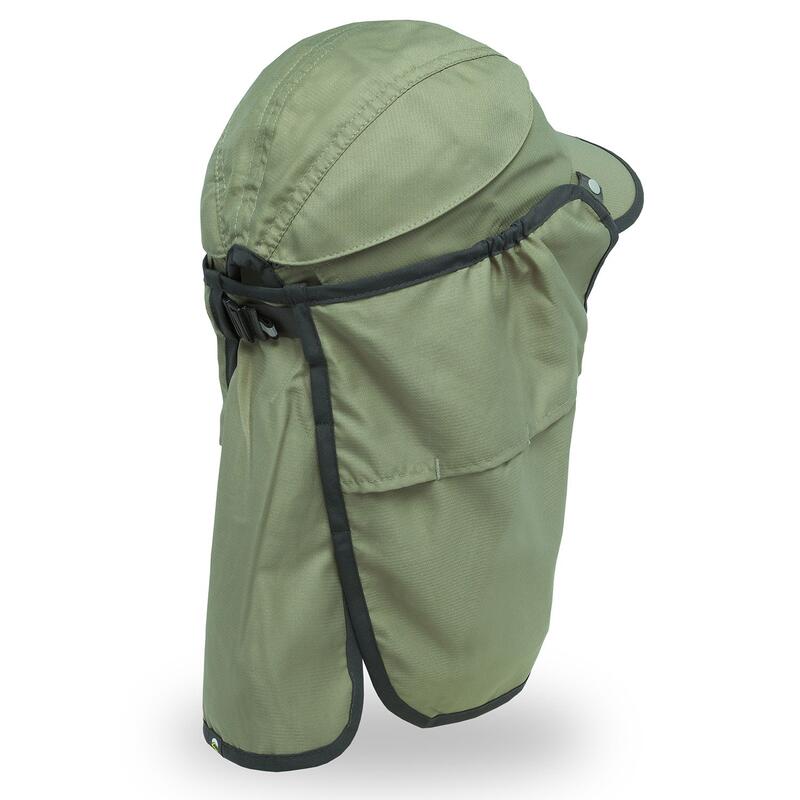 Gorra Protección Solar UPF50+ - Sun Guide - Verde Camuflaje