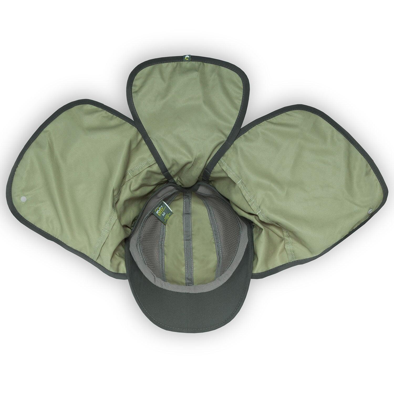 Gorra Protección Solar UPF50+ - Sun Guide - Verde Camuflaje 5/6