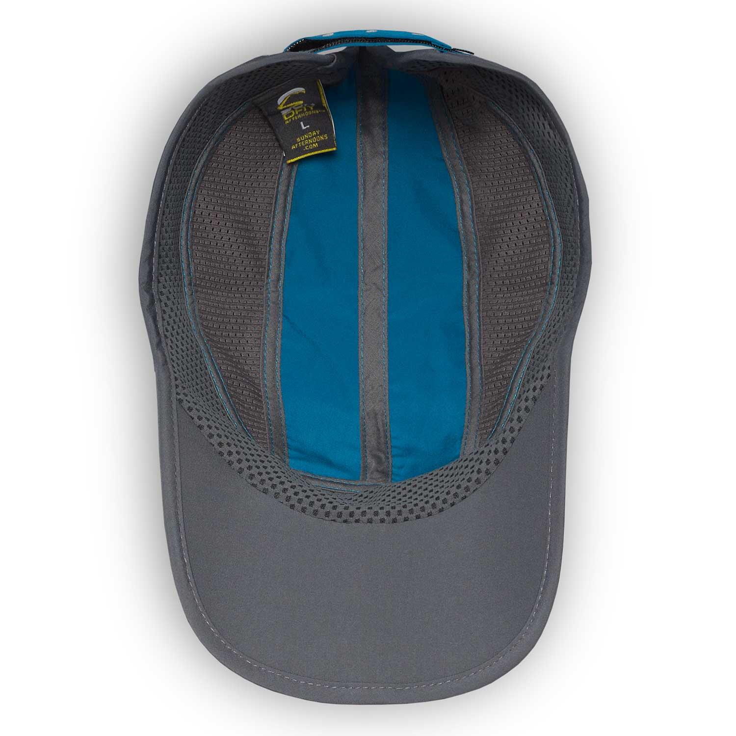 Gorra deportiva técnica Protección solar UPF50+ - Eclipse - Azul 6/7