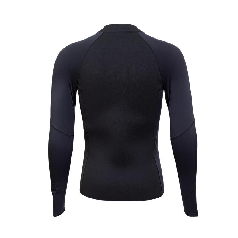 BASIC MEN 3MM FULL ZIP WETSUIT - BLACK