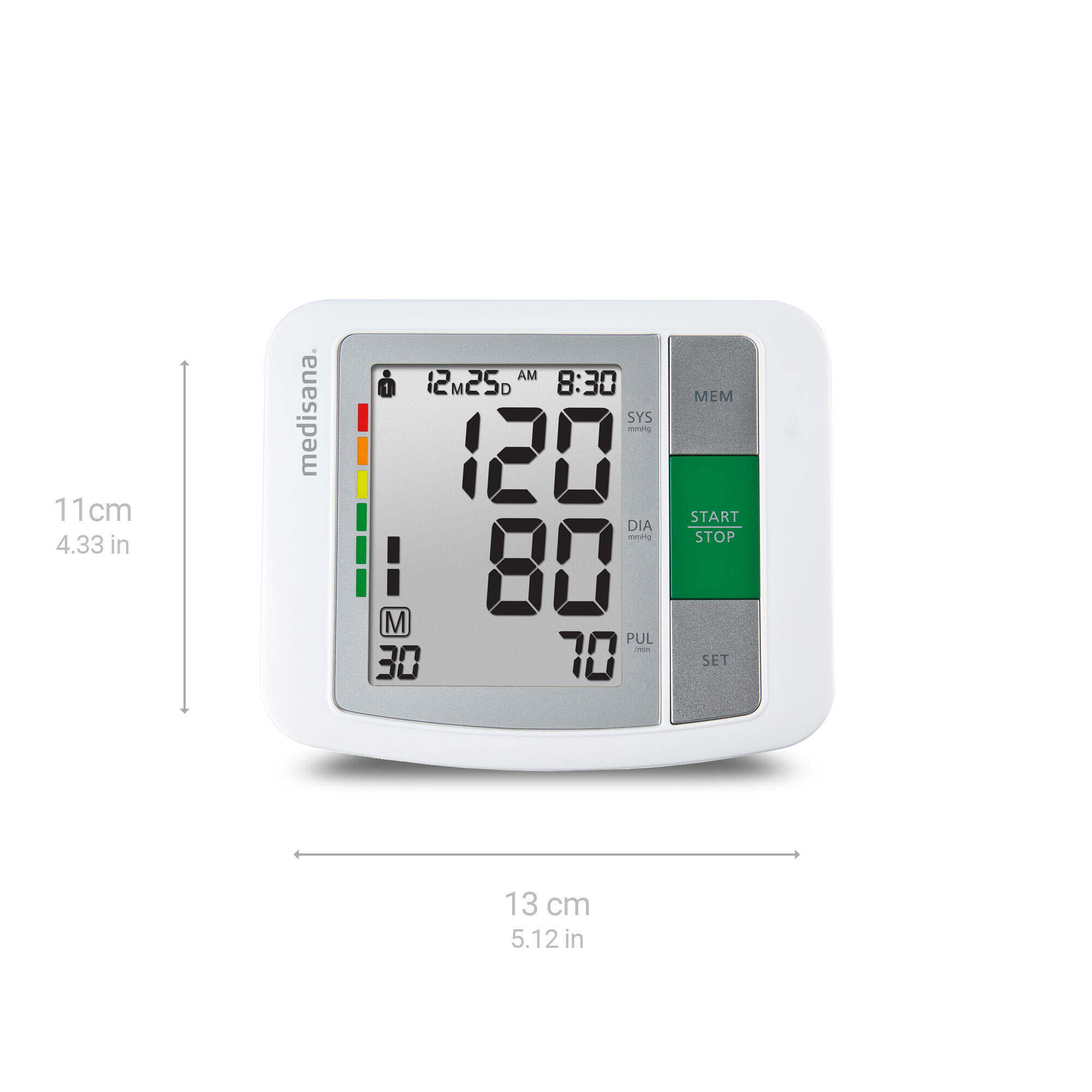 Medisana BU 510: Monitor de presión arterial para brazo 2/7