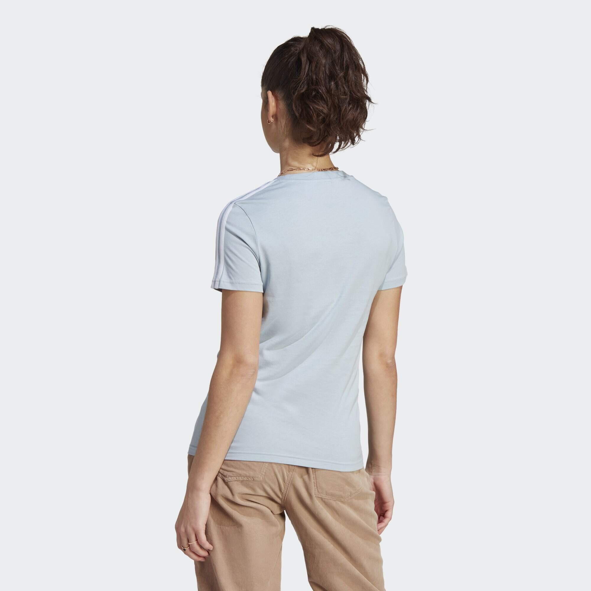 T-shirt Essentials Slim 3-Stripes 3/5