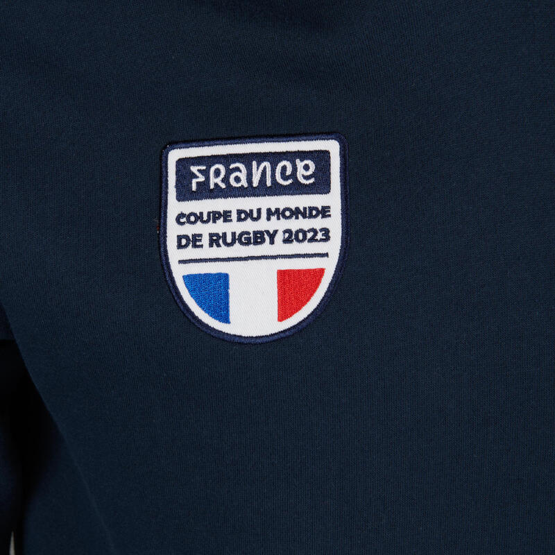 Sweat capuche France - RWC - Collection officielle Coupe du Monde de Rugby 2023
