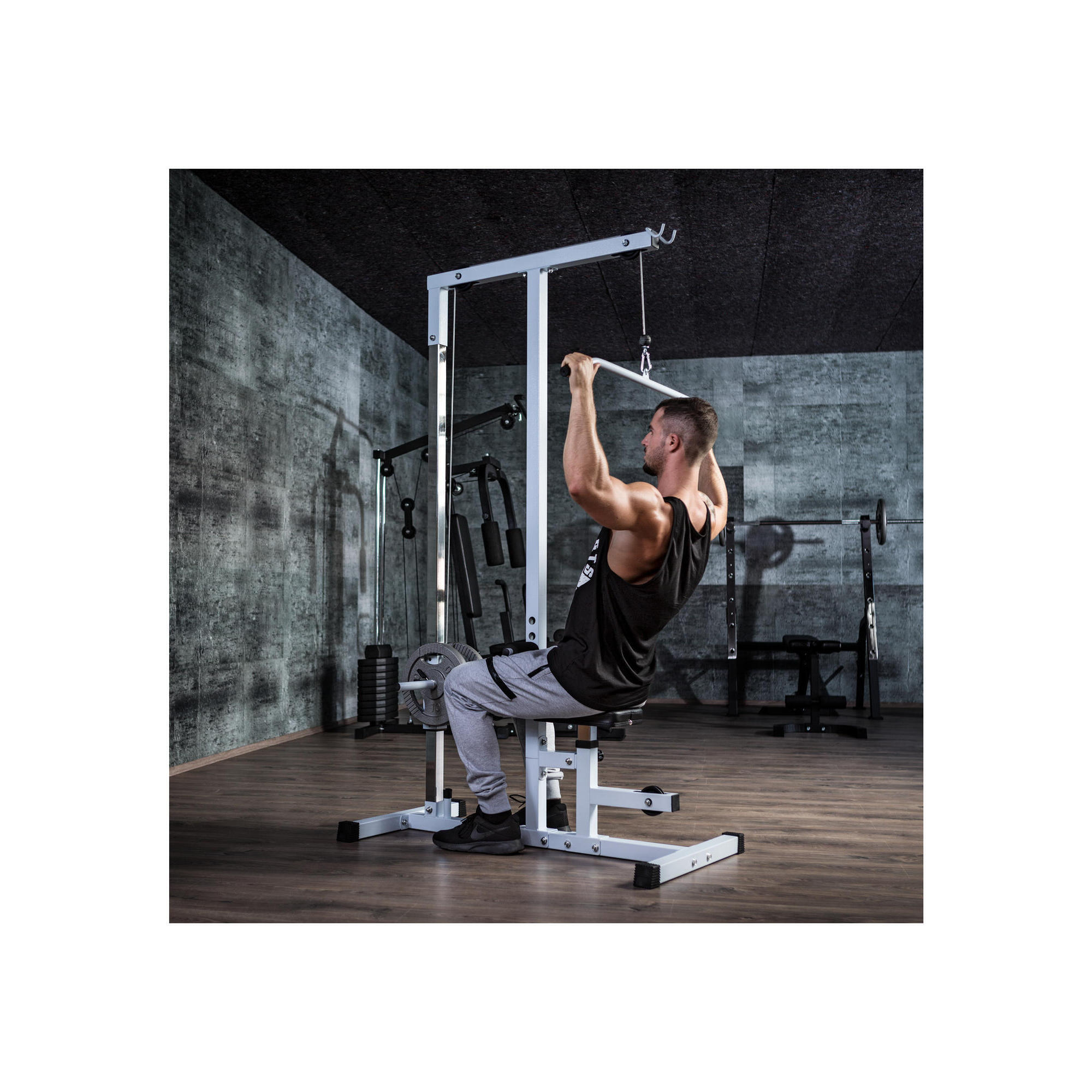 Lat pulley 2025 station gorilla sports