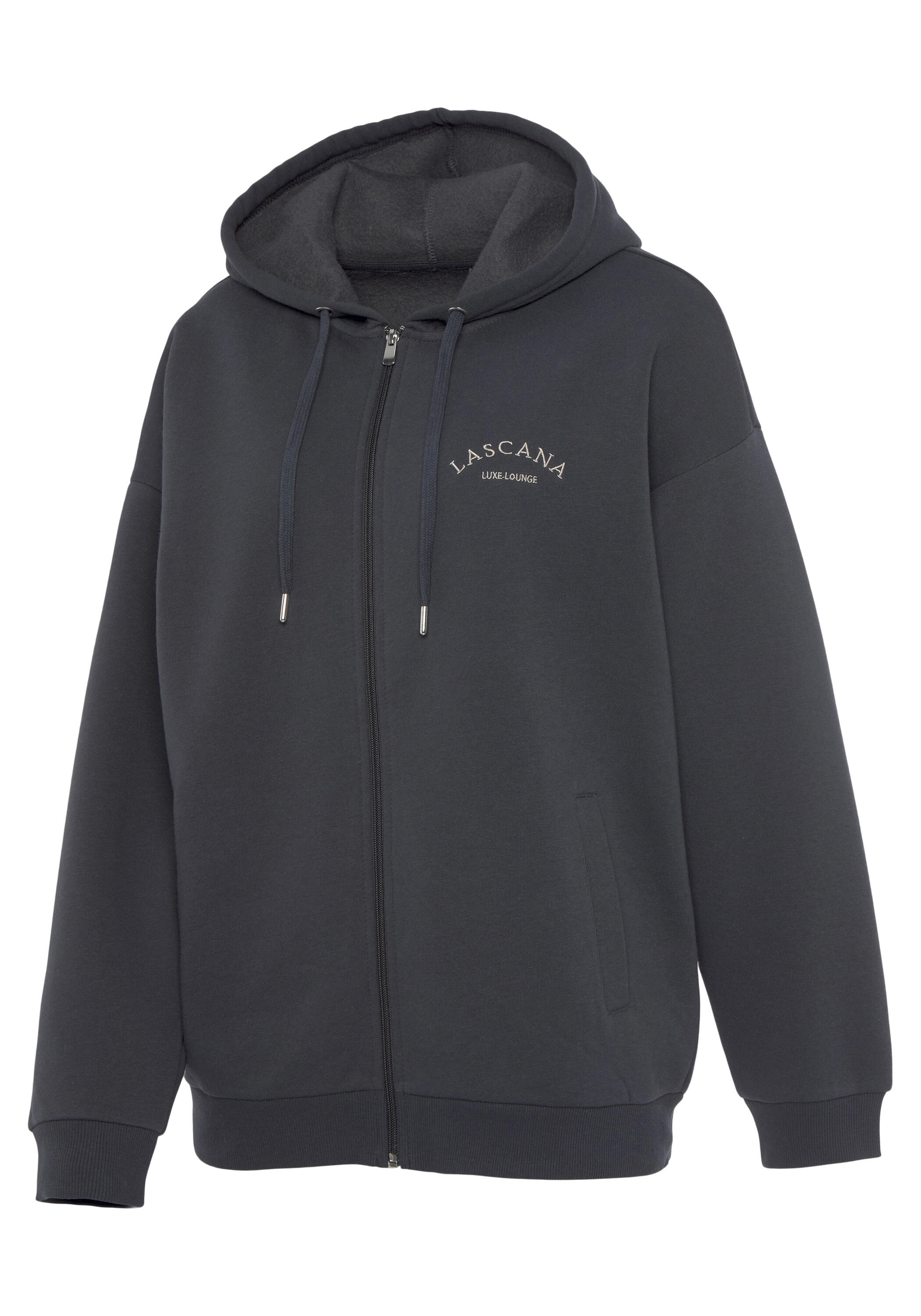 Damen Kapuzensweatjacke 6/7