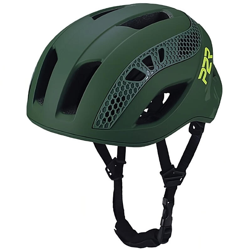 Casca Ciclism P2R ZENERO, M/L (59-61 cm), Verde inchis