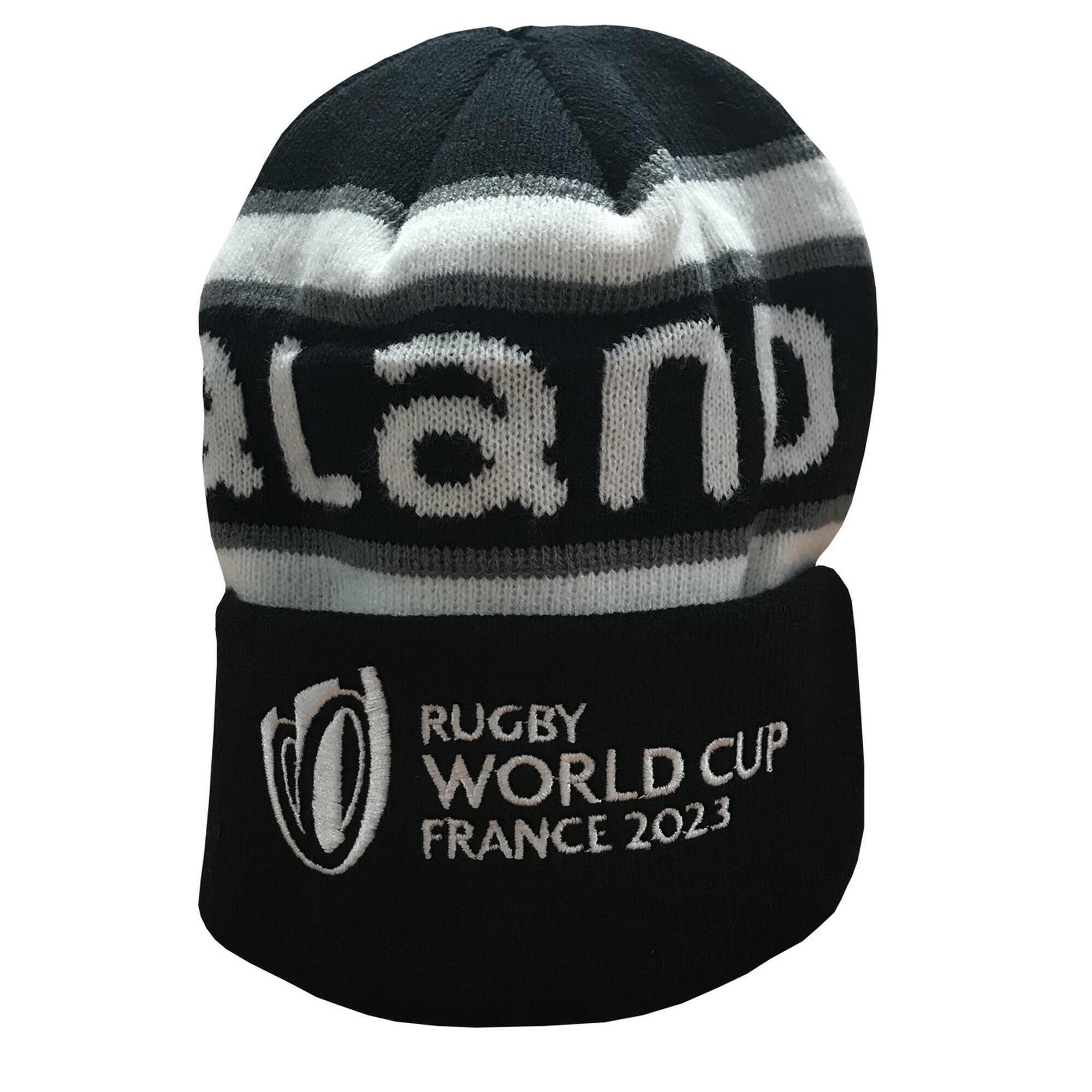 Bonnet New Zealand - RWC - Collection officielle Coupe du Monde de Rugby 2023 1/4
