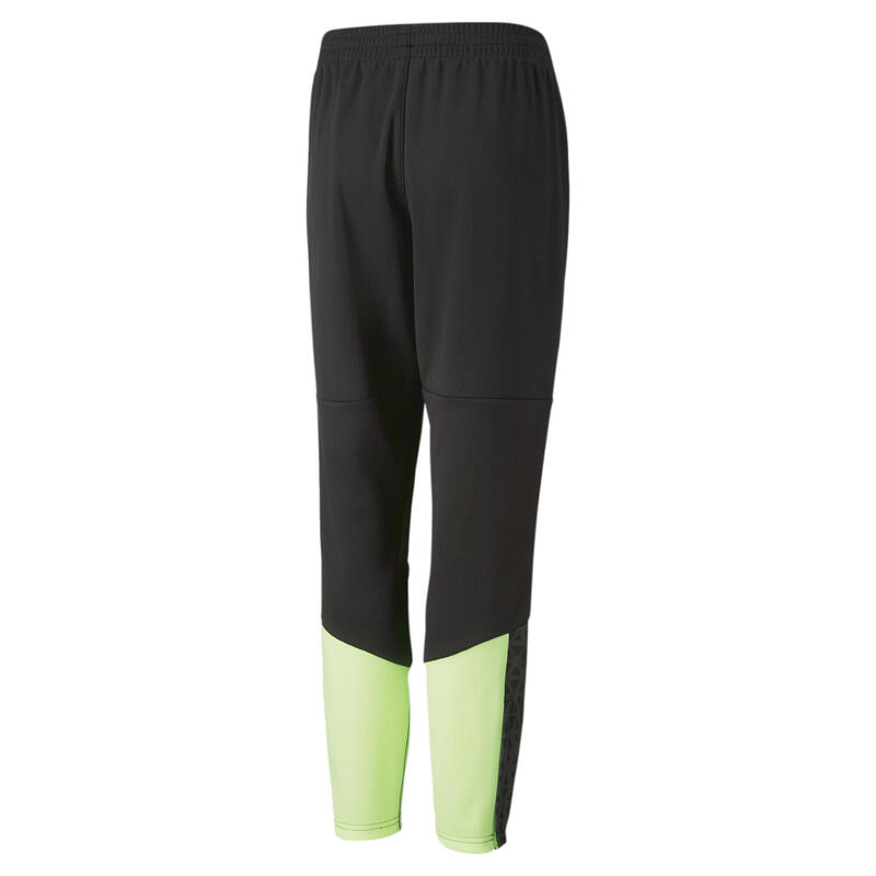 Pantalones de training de fútbol individualCUP Niño PUMA Black Fast Yellow