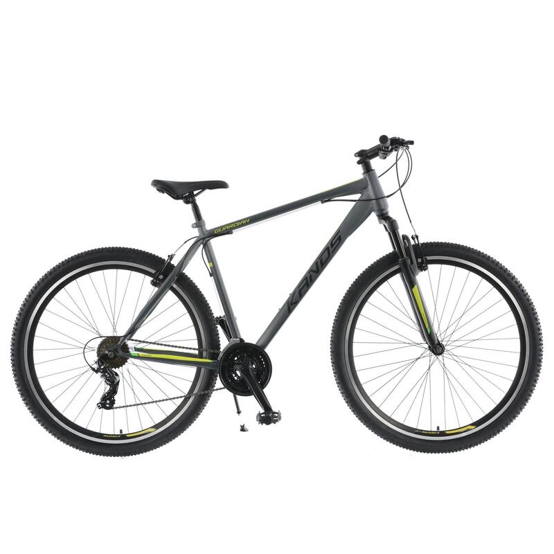 Bicicleta MTB Kands® Guardian, Shimano, Cu suspensie, Roata 29'', Grafit