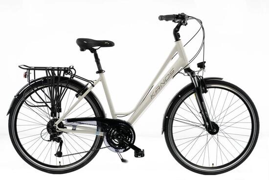 Bicicletta donna Elite Pro Allu 28" 168-185 cm 24 velocità Bianco