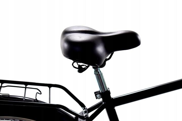 Bicicleta masculina Dallas, 28", 1 velocidad, 165-190 cm, Negro 4/4