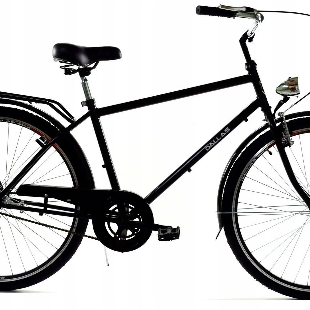 Men’s Bike Dallas Men 28”, 165-190 cm, 1 speed, black