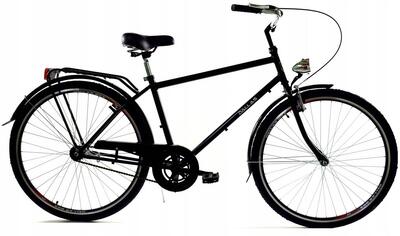 Bicicletta uomo Dallas 28". 1 velocità. 165-190 cm. Nero