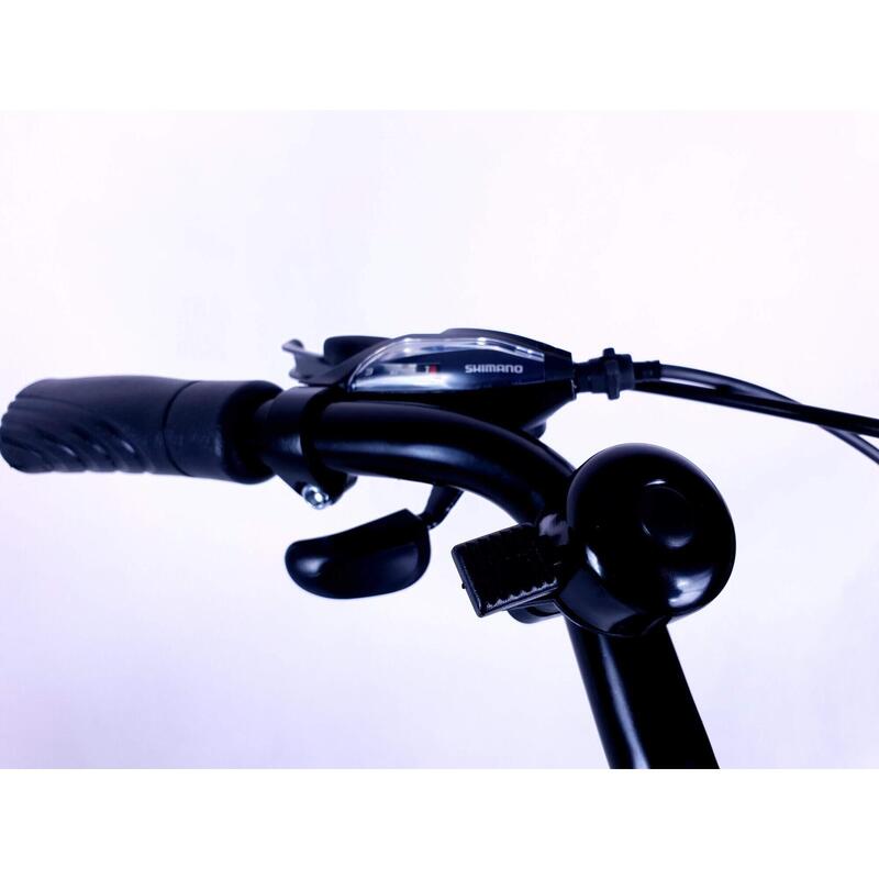 Bicicleta Kands® Galileo Dama, Shimano, Cu suspensie, Roata 28'', Grafit