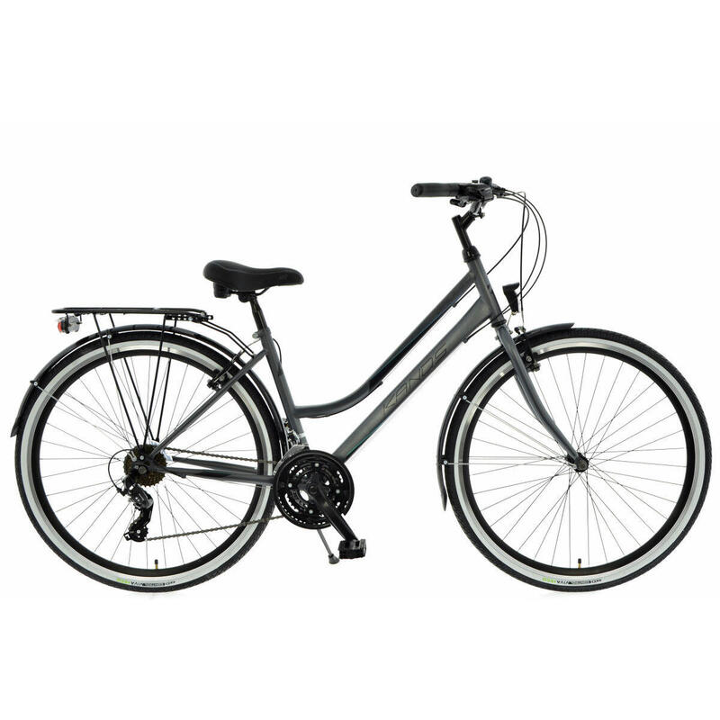 Bicicleta Kands® Galileo Dama Roata 28'', Shimano, Grafit