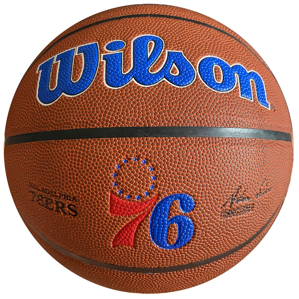 Wilson team alliance philadelphia 76ers basquetebol tamanho 7
