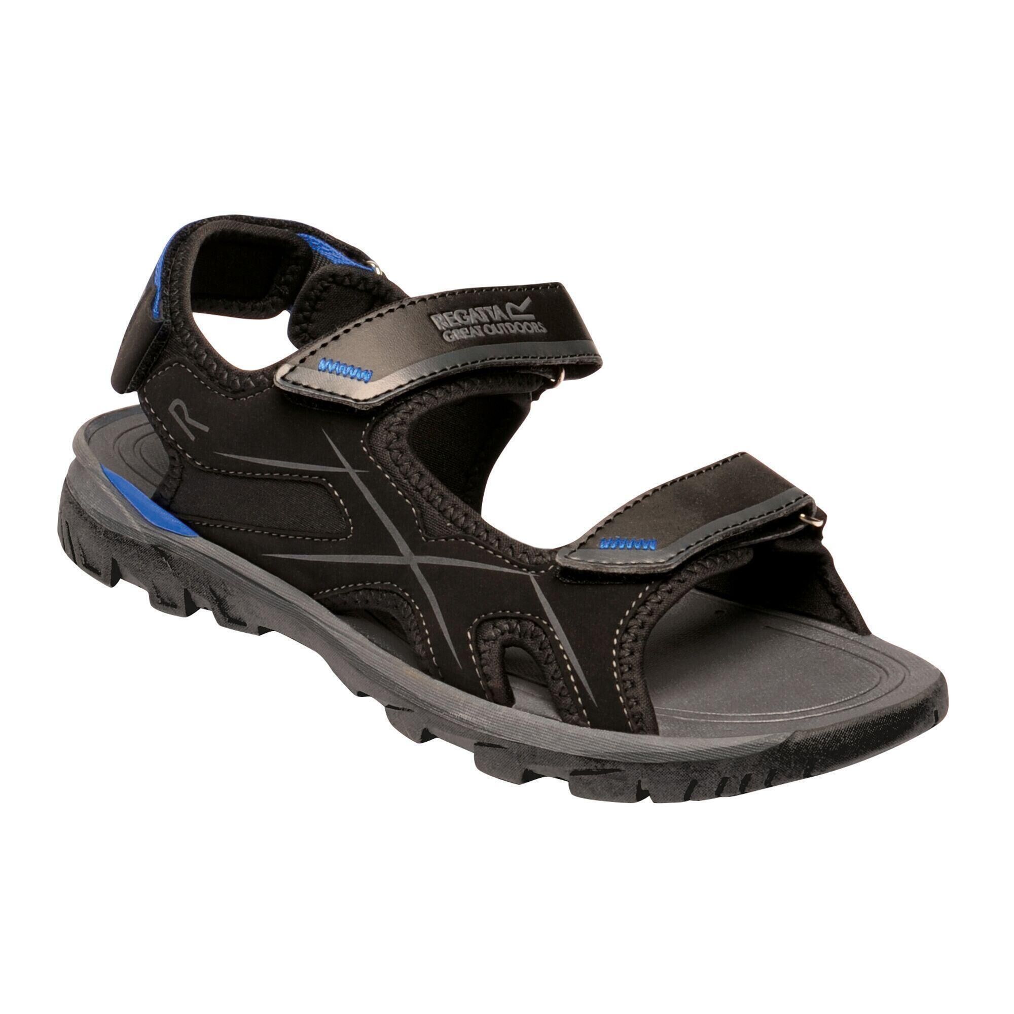 REGATTA Kota Drift Men's Walking Sandals - Black / Blue